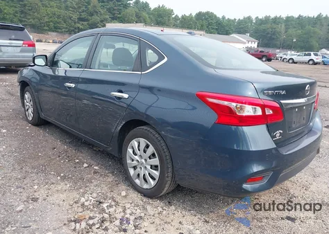 2017 Nissan Sentra Sv from USA, damaged, VIN 3N1AB7AP2HY333467